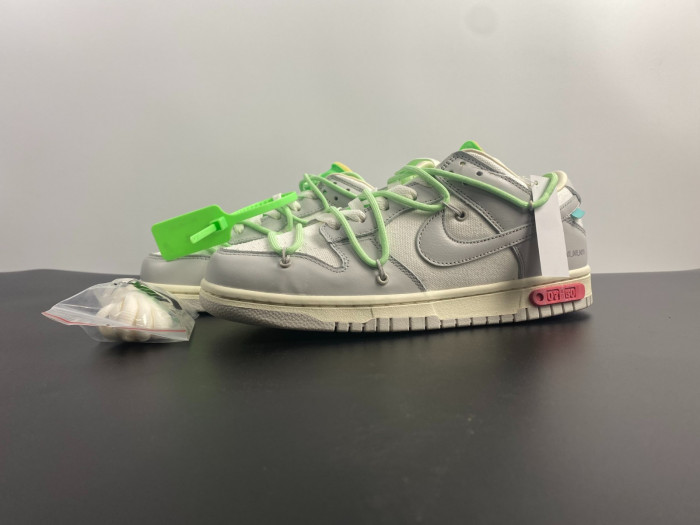 nike dunk low ow lot 7 dm1602-108