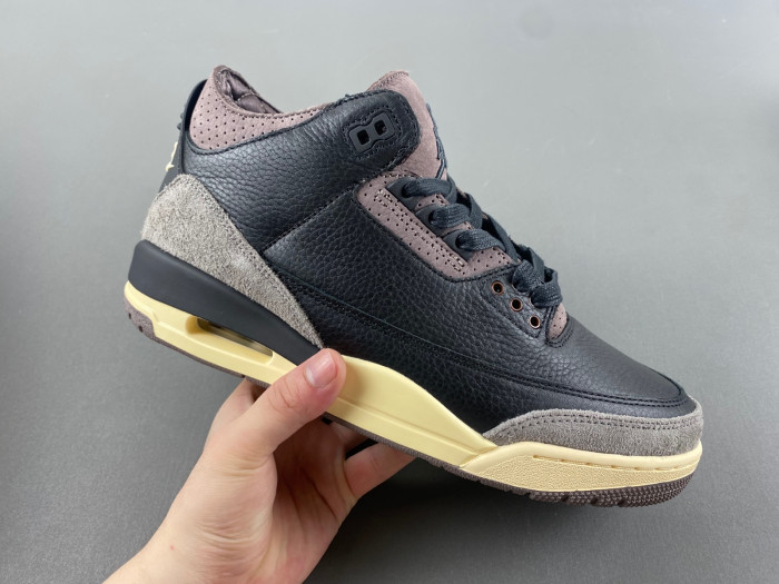 a ma maniere x air jordan 3 “black” fz4811-001