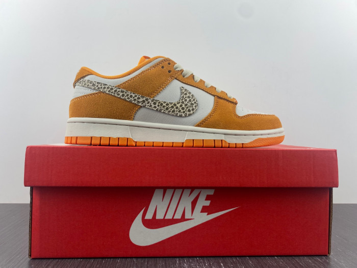 nike dunk low as safari s*h kumquat dr0156-800