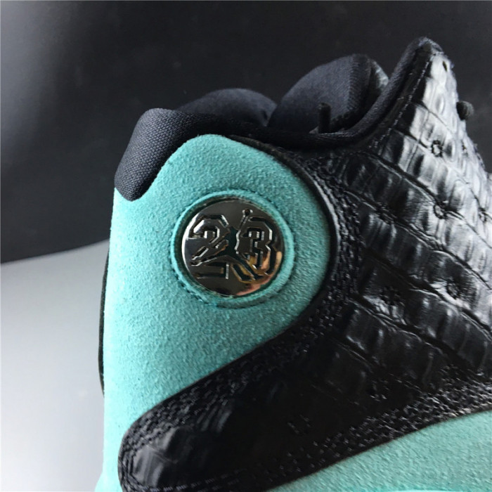 jordan 13 retro black island green 414571-030