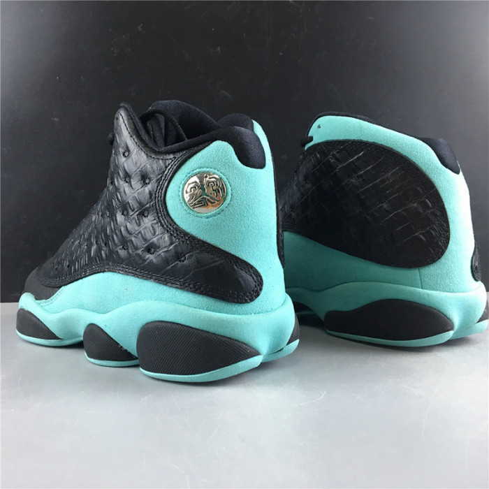 jordan 13 retro black island green 414571-030
