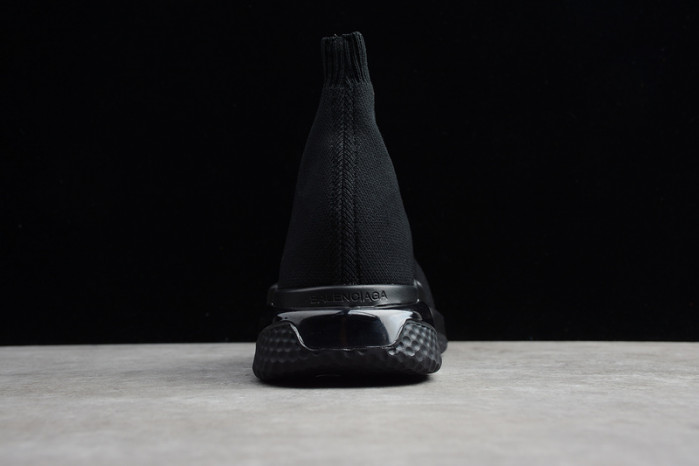 Ba*len*cia*ga speed trainer sneakers all black wt-9034