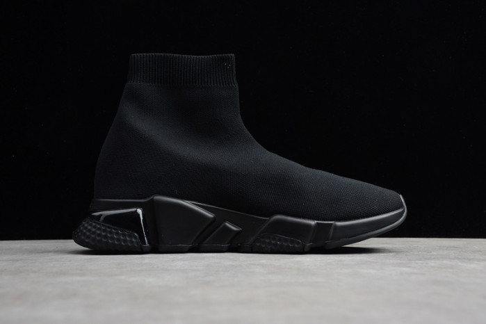 Ba*len*cia*ga speed trainer sneakers all black wt-9034