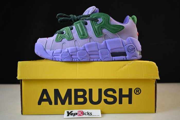 ambush x nike air more uptempo low “lilac” fb1299-500