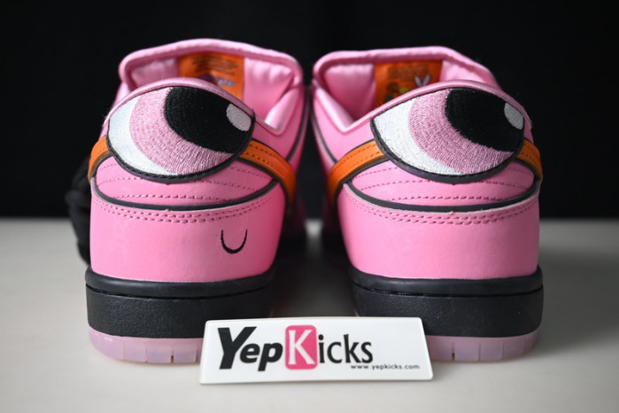 the powerpuff girls x nike sb dunk low “blossom” fd2631-600