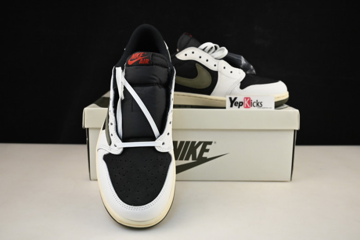 travis scott x air jordan 1 low og olive dz4137-106