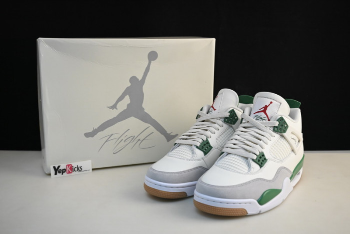air jordan 4 retro sb pine green dr5415-103