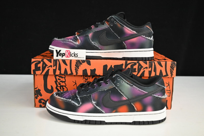 nike dunk low graffiti pink dm0108-002