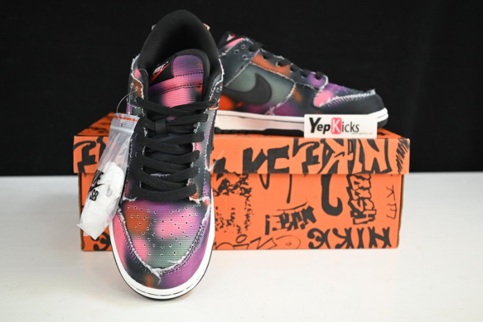 nike dunk low graffiti pink dm0108-002