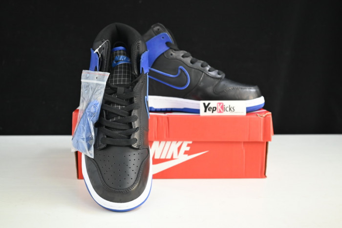 nike dunk high se camo black royal dd3359-001