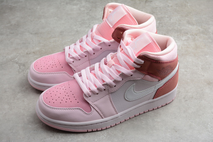 air jordan 1 mid“digital pink” cw5379-600