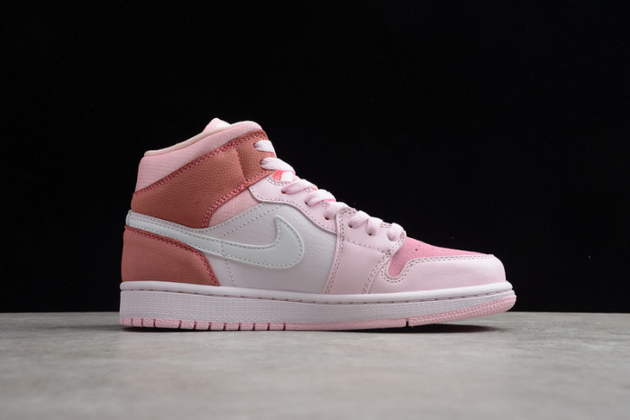 air jordan 1 mid“digital pink” cw5379-600