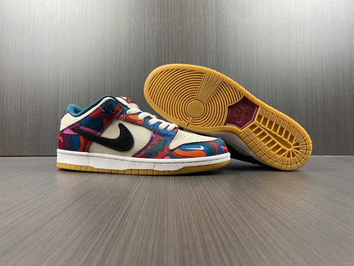 nike sb dunk low pro parra abstract art dh7695-600