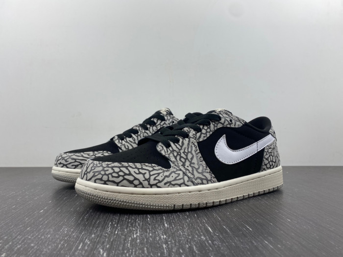 air jordan 1 retro low og black cement cz0790-001