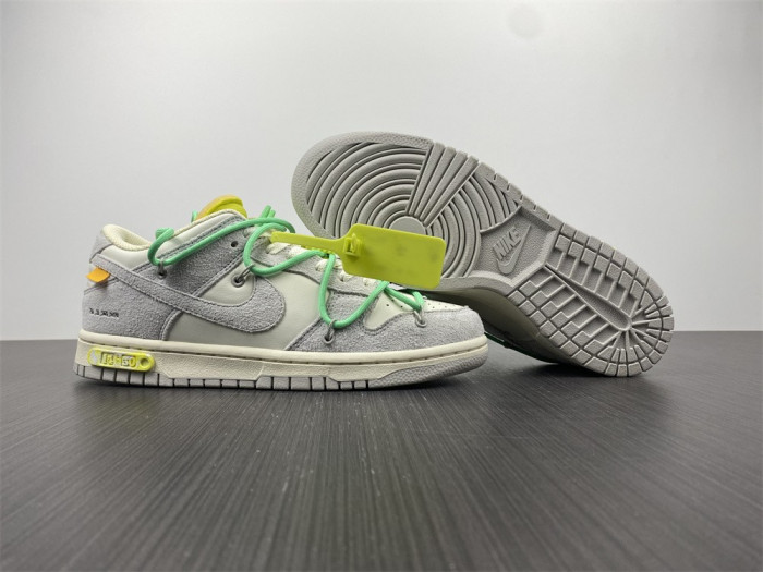 nike dunk low ow lot 14 dj0950-106