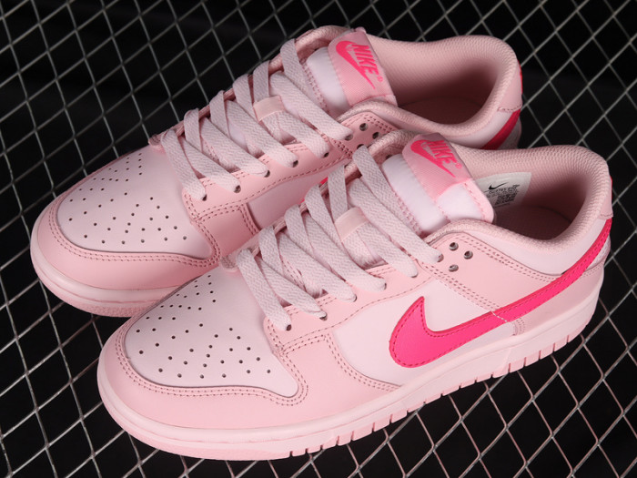 nike dunk low triple pink dh9765-600