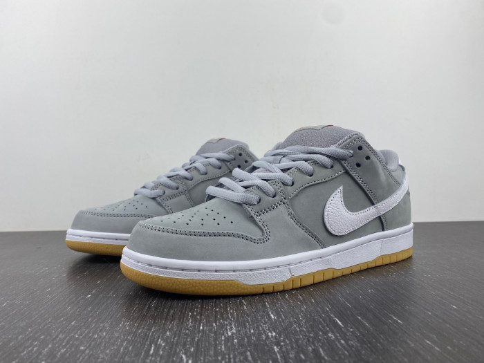 nike sb dunk low orange label wolf grey gum dv5464-001