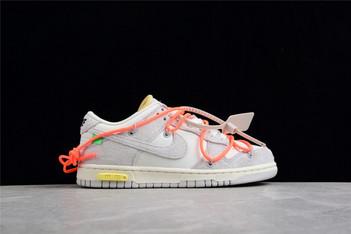 nike dunk low ow lot 11 dj0950-108