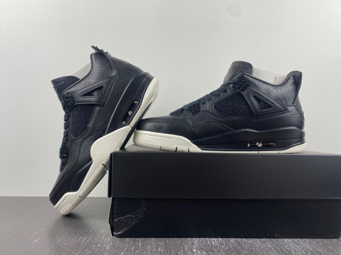 air jordan 4 pony hair black 819139-010