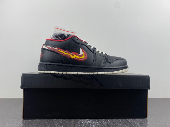 air jordan 1 low se just skate black fj7073-010