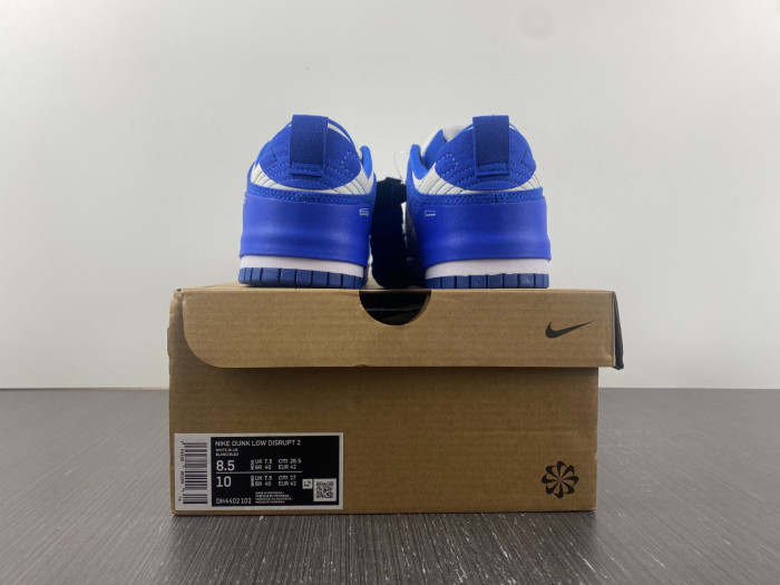 nike dunk low disrupt 2 university blue dh4402-002