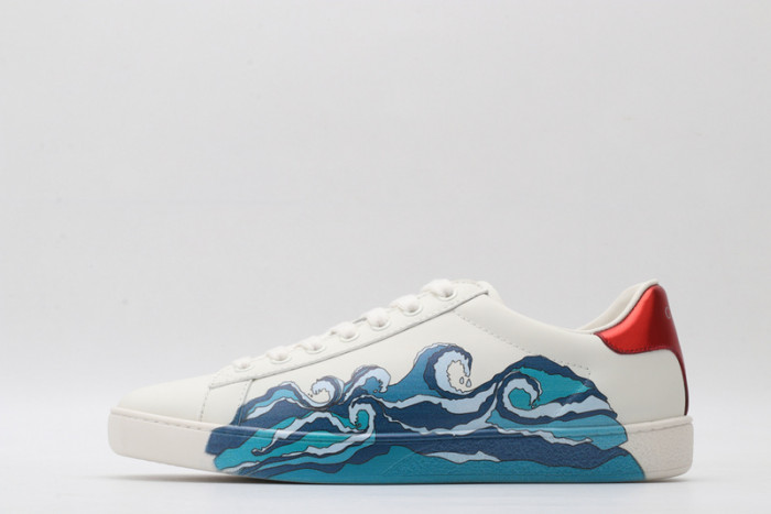 g*u*i ace embroidered low-top sneaker g101