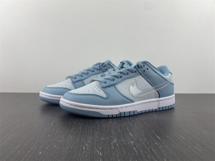 nike dunk low clear blue s*h dh9765-401