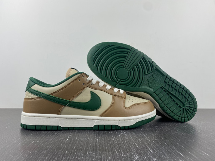 nike dunk low retro rattan gorge green fb7160-231