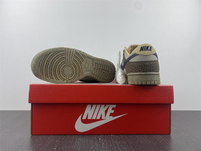 nike dunk low safari golden moss dx2654-200