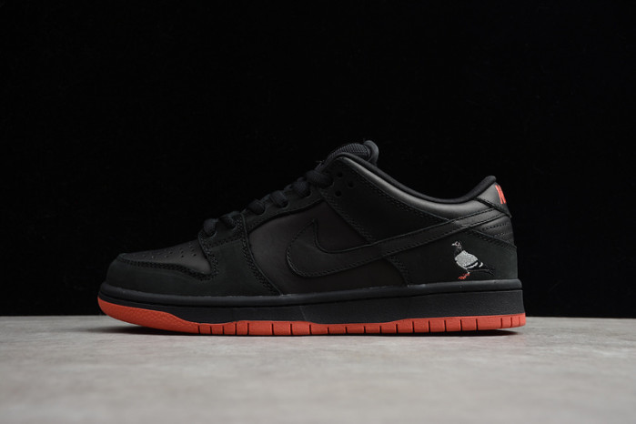 nike sb dunk low black pigeon 883232-008