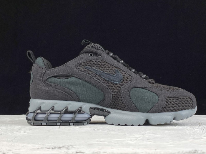 stussy x air zoom spiridon caged cq5486-001
