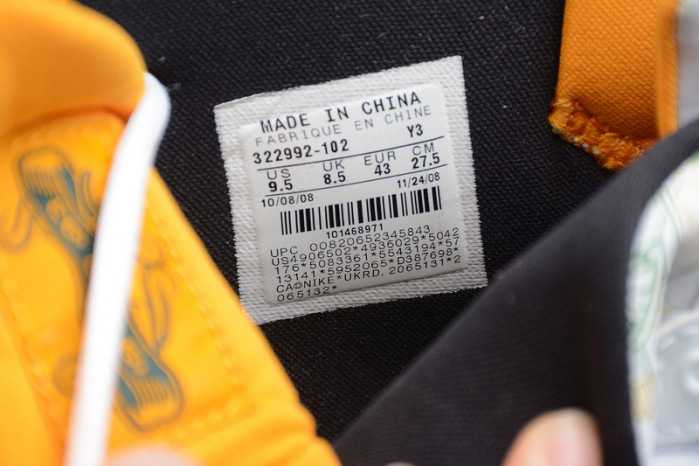 air jordan 6 rings seattle S*personics white green yellow 322992-102