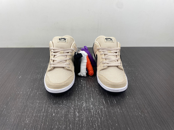 nike sb dunk low albino & preto fd2627-200