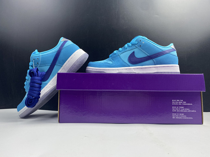 nike dunk&nbsp sb low “blue fury” bq6817-400
