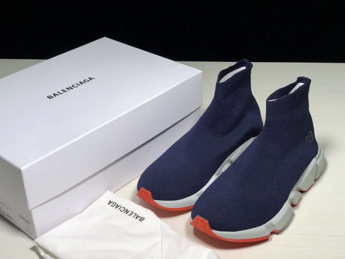 Ba*len*cia*ga speed stretch-knit mid sneakers 542024-09