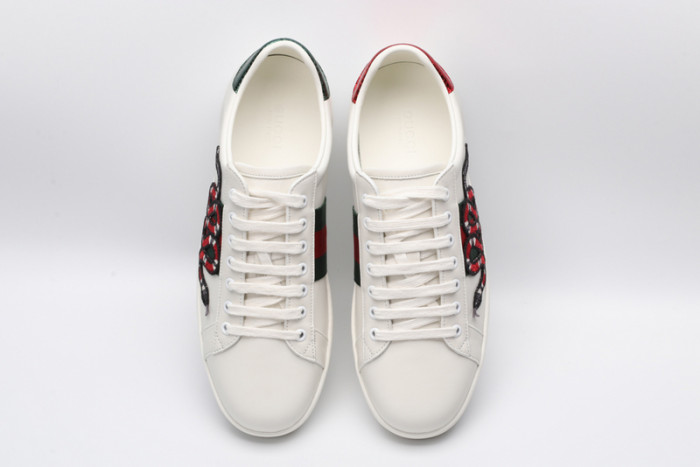g*u*i ace embroidered low-top sneaker e2306