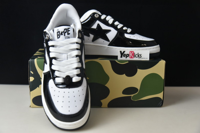 a bathing ape bape sta low black b027