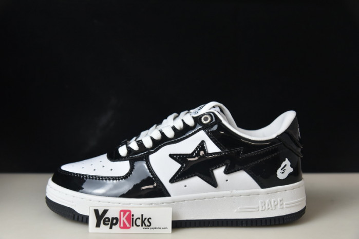 a bathing ape bape sta low black b027