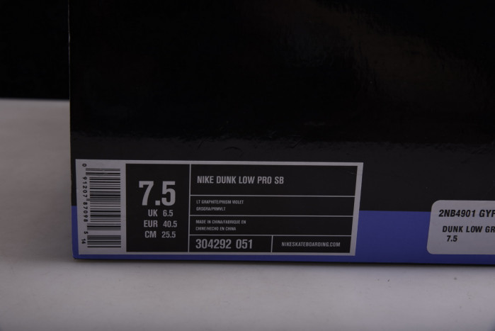 dunk sb low purple pigeon 304292-051