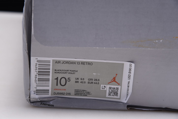 air jordan 13 “court purple” dj5982-015