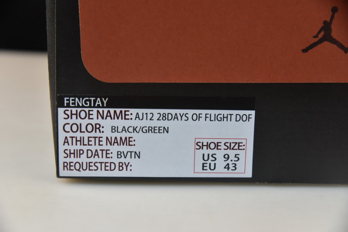 air jordan 12 days of flight off aj12-46888