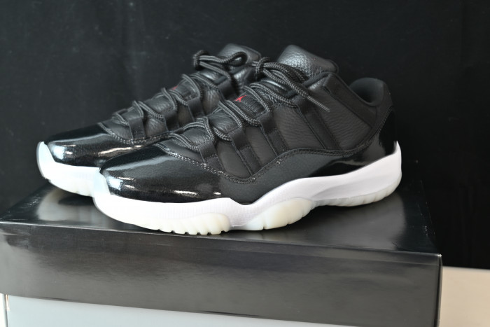 air jordan 11 low "72-10" av2187-001
