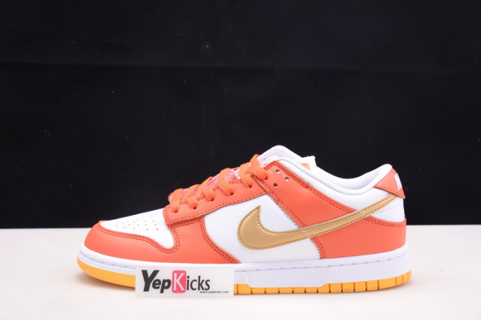 nike dunk low golden orange dq4690-800