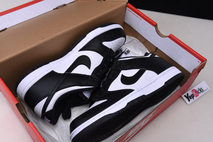 nike dunk low retro white black dd1391-100