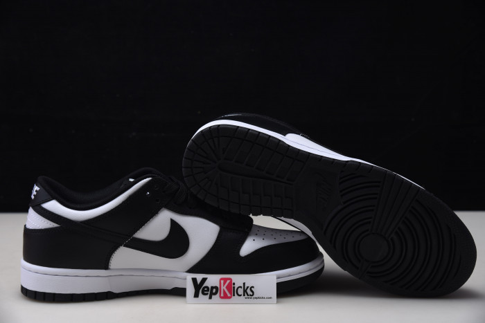 nike dunk low retro white black dd1391-100