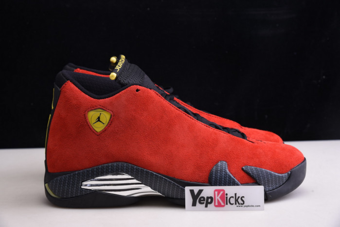 air jordan 14 “ferrari” 654459-670