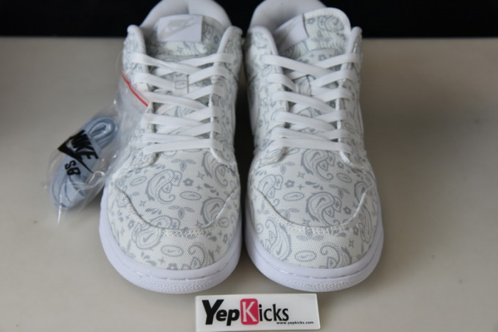 nike dunk low white paisley dj9955-100