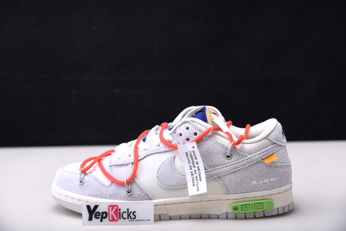 nike dunk low ow lot 13 dj0950-110
