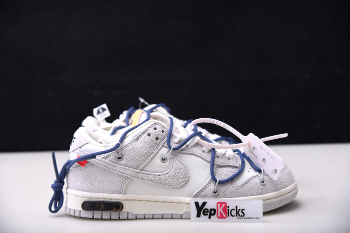 nike dunk low ow lot 18 dj0950-112