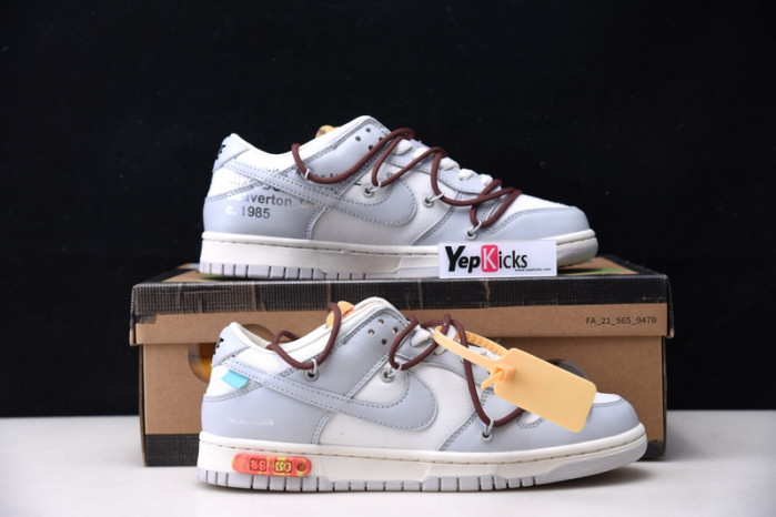 nike dunk low ow lot 46 dm1602-102